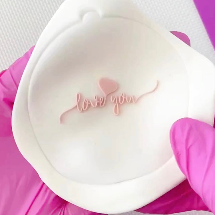 Pop Up Message, Love You with Heart