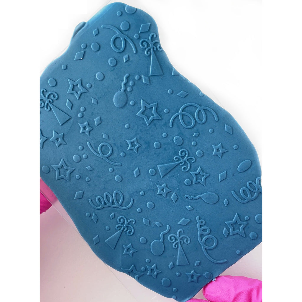 Goffratura della cartella di plastica, cappello del partito