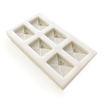 Molde de fondant con forma de carta de amor (6 cavidades)