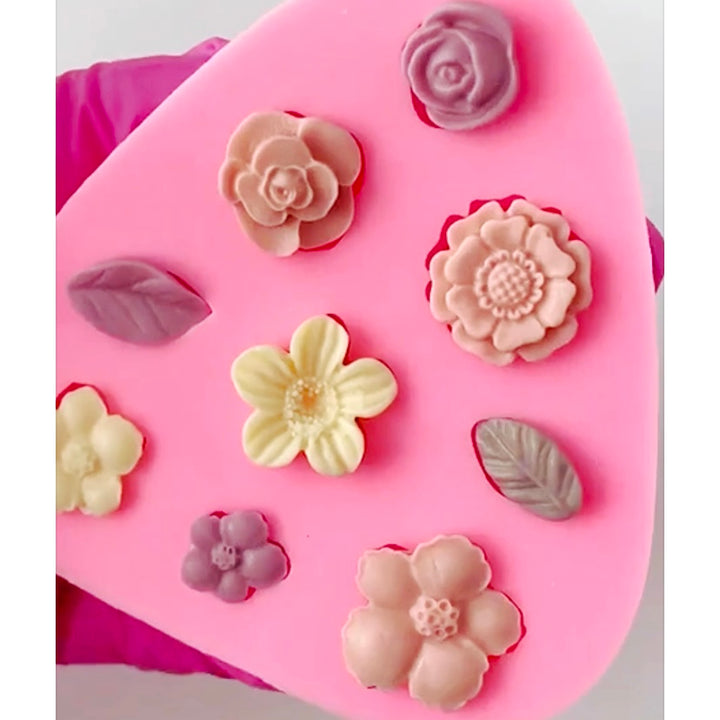 Multi Cavity Floral Mold Style 3