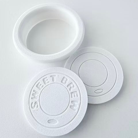 Coffee Cup Lid Cutter Set for Latte &amp; Frappe Cup Mold