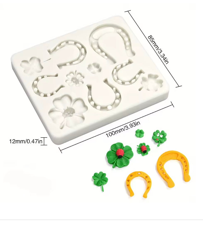 Lucky Irish Multi Cavity Silicone Mold