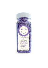 Load image into Gallery viewer, NATURAL PURPLE CRUNCHY SPRINKLES (VEGAN) (3.2oz, 4oz Volume)
