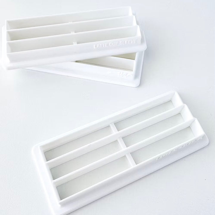 Coffee Sleeve Cutter for Latte &amp; Frappe Cup Mold