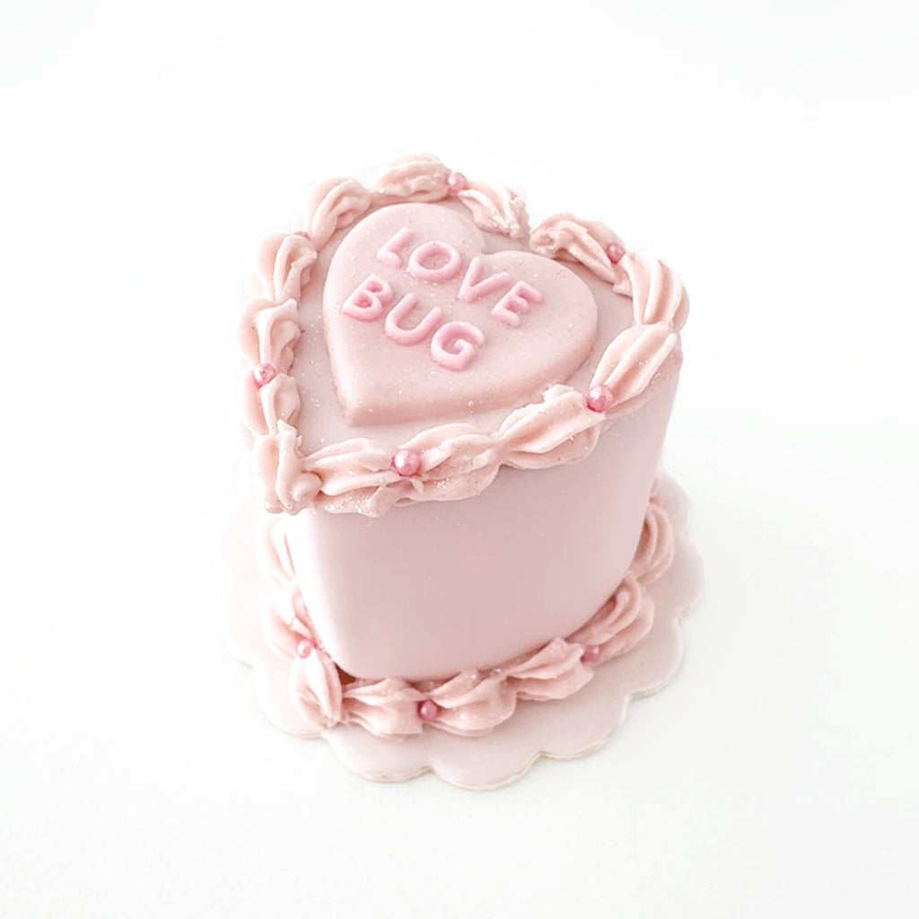CONVERSATION HEART CAKE