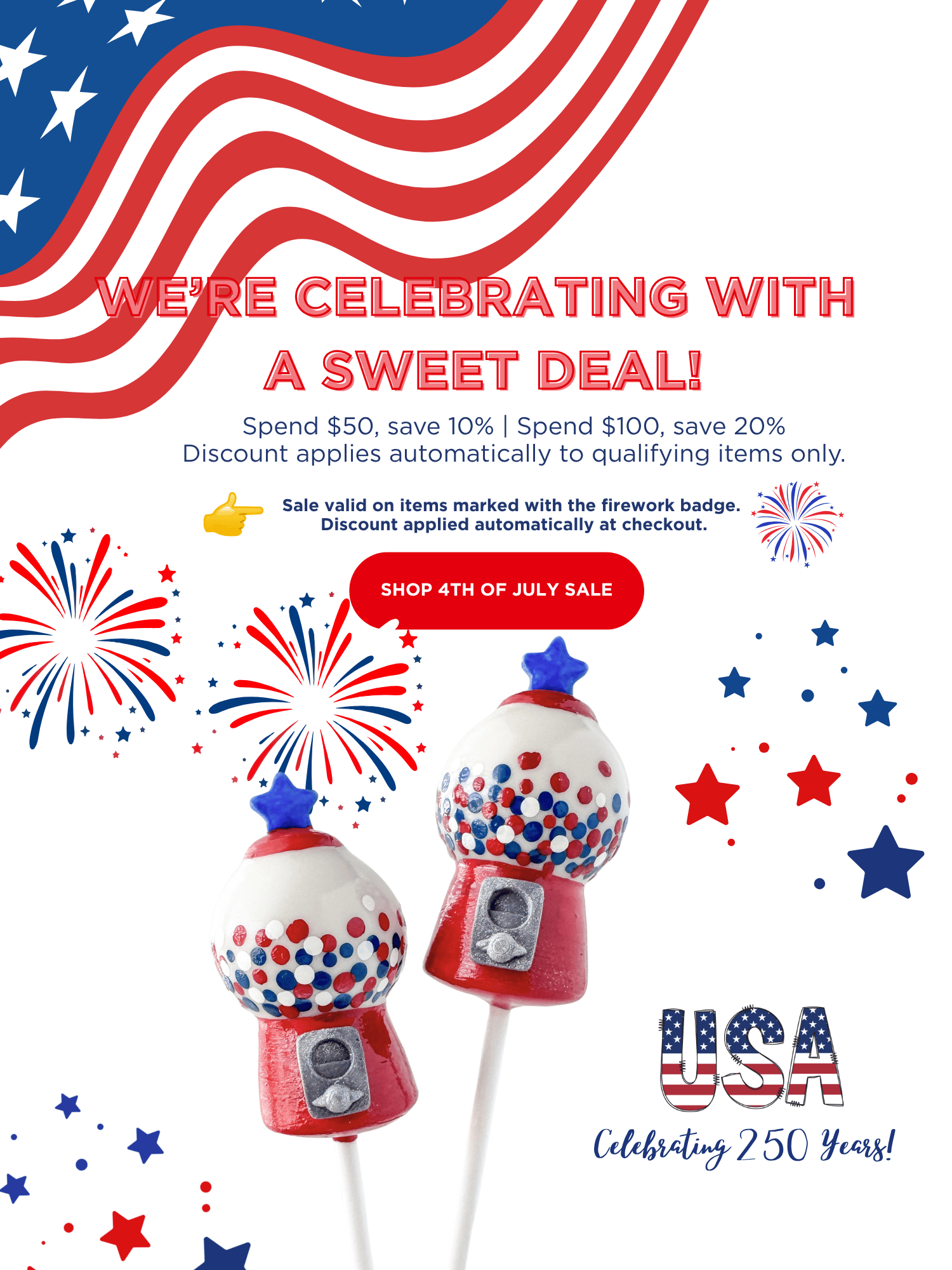 4TH OF JULY SALE My Little Cakepop