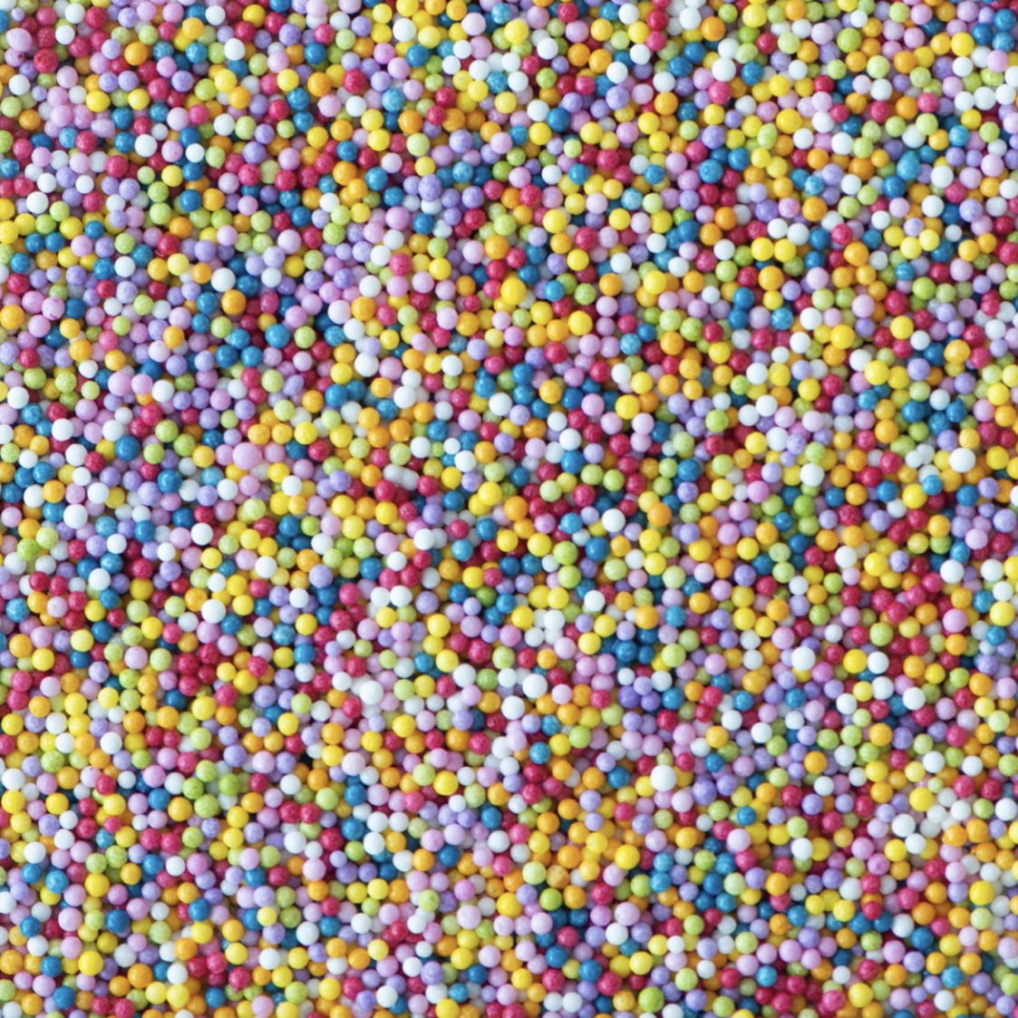 NATURLIG PASTEL NONPAREILS, VEGANSK 3,7 oz flaske (4 oz flaske)