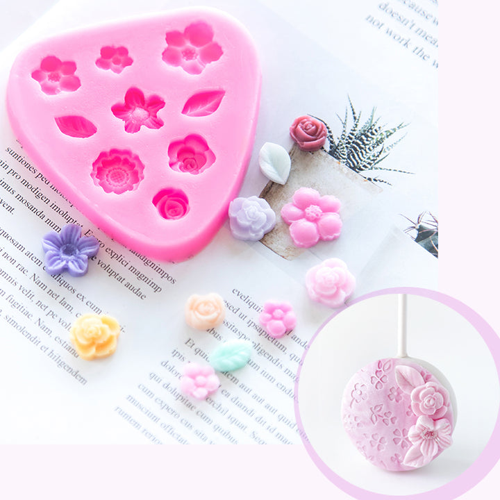Multi Cavity Floral Mold Style 3