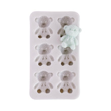 Load image into Gallery viewer, Fuzzy Sitting Teddy Bear (6 Cavity)
