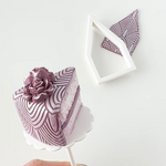 Straight Edge Cookie Cutter - (for Slice of Cake)