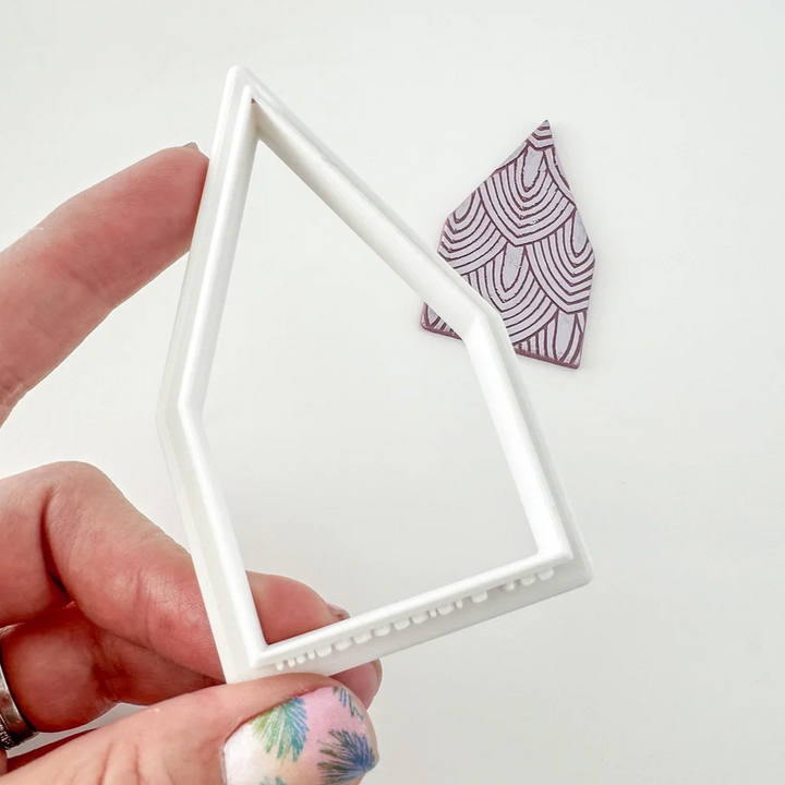 Straight Edge Cookie Cutter - (for Slice of Cake)