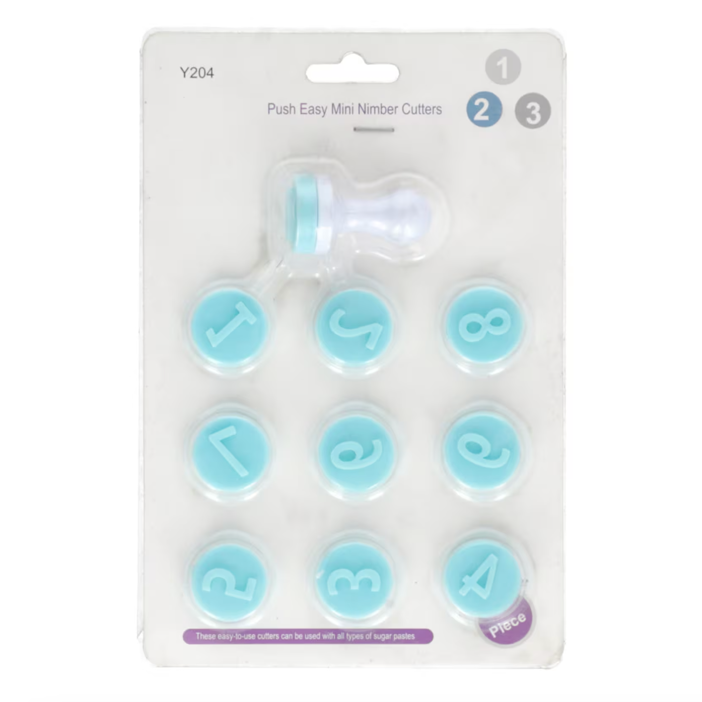 Numbers Embosser Stamp