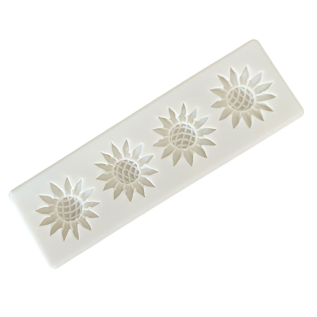 4 Cavity Sunflower Mold