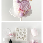 Letters & Numbers Embossing Push Stamp