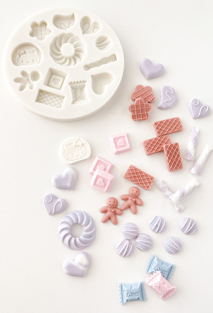 Sweet Treats Fondant Mold – 12 Cavity