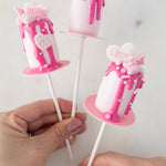 Cake Pop Boards, Straight Edge (50 pcs), Matte Pink