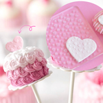 Patterned Pop-Up Tile, Hearts