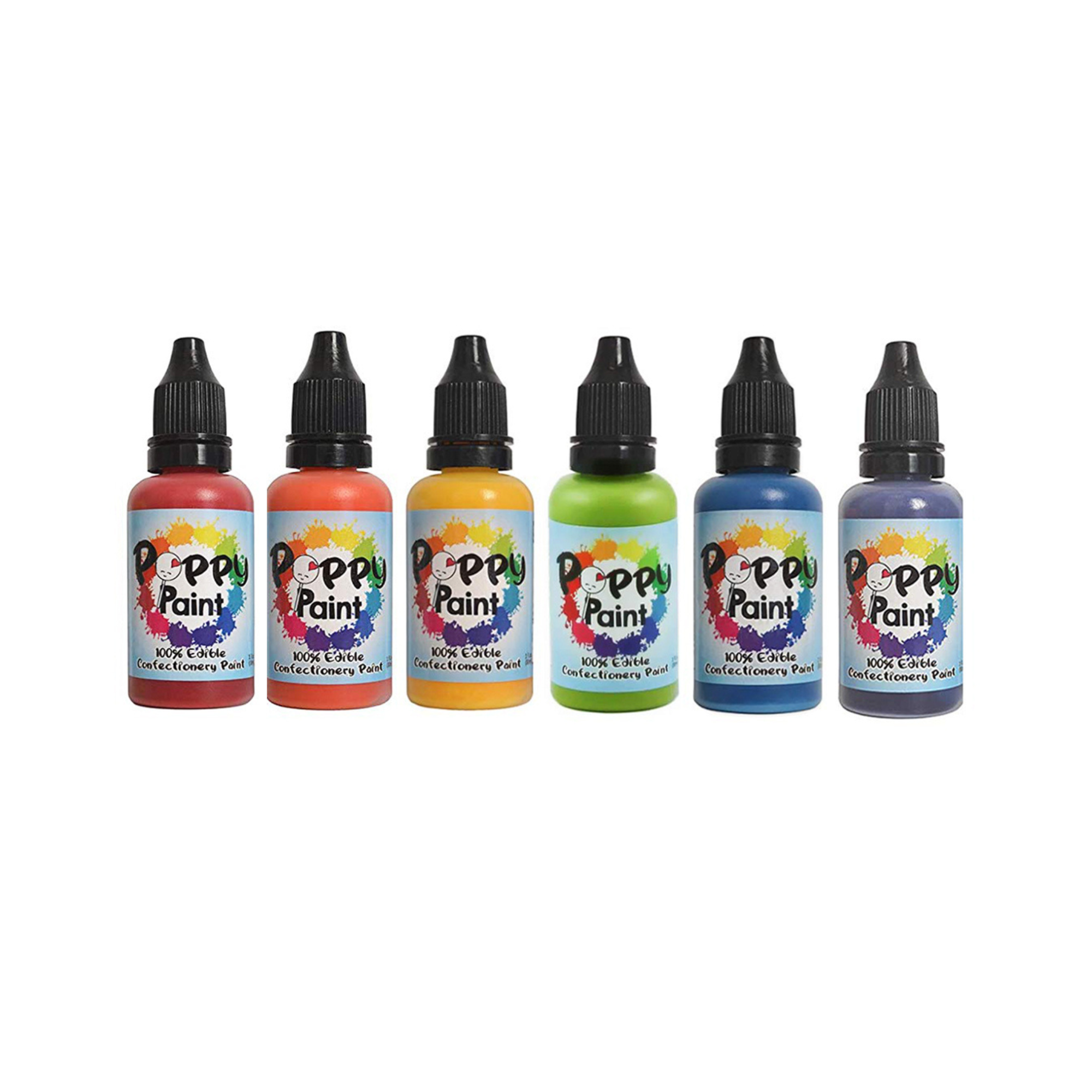Poppy Paint Rainbow Set (6PK)