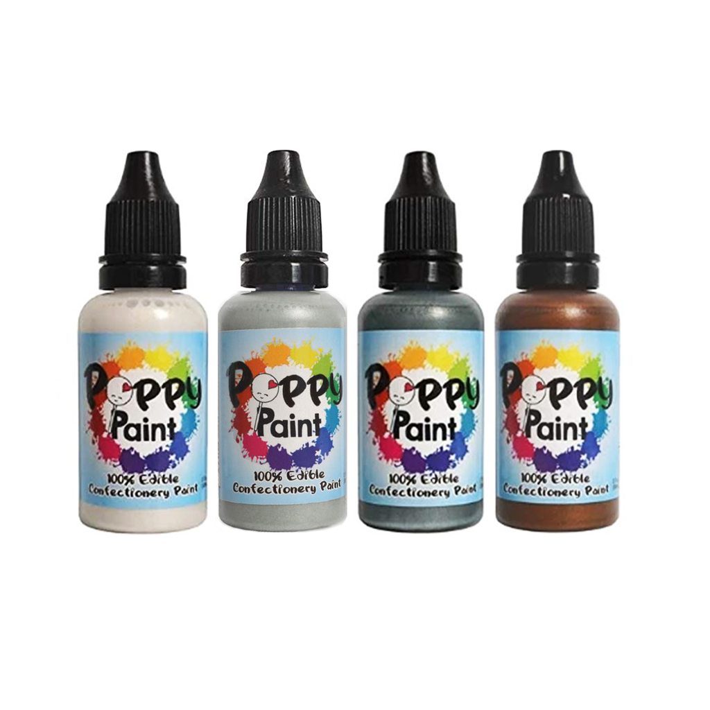 Poppy Paint, Pearl Set (4pc)