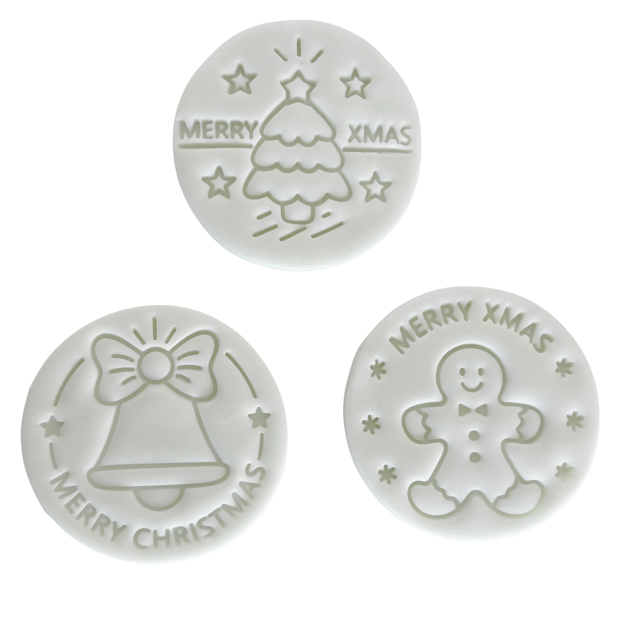 Christmas Fun Embosser (8 pieces)