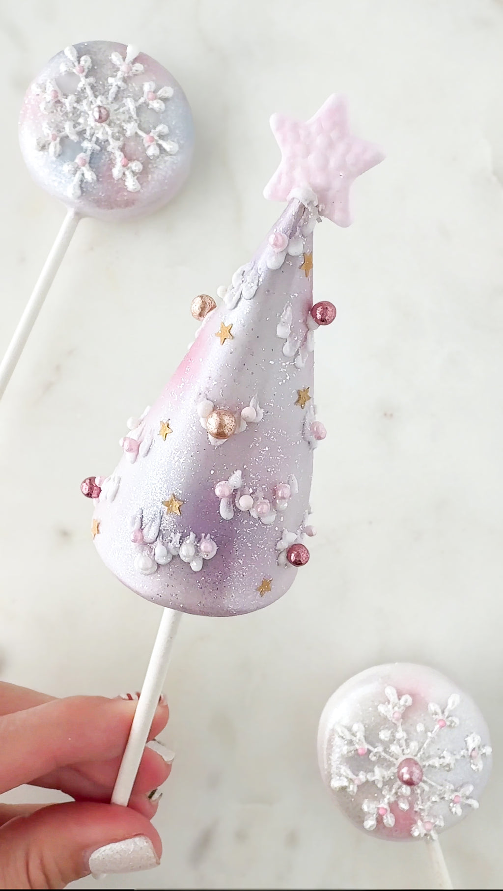 Cake Pop Mold, Tall Pointy Cone