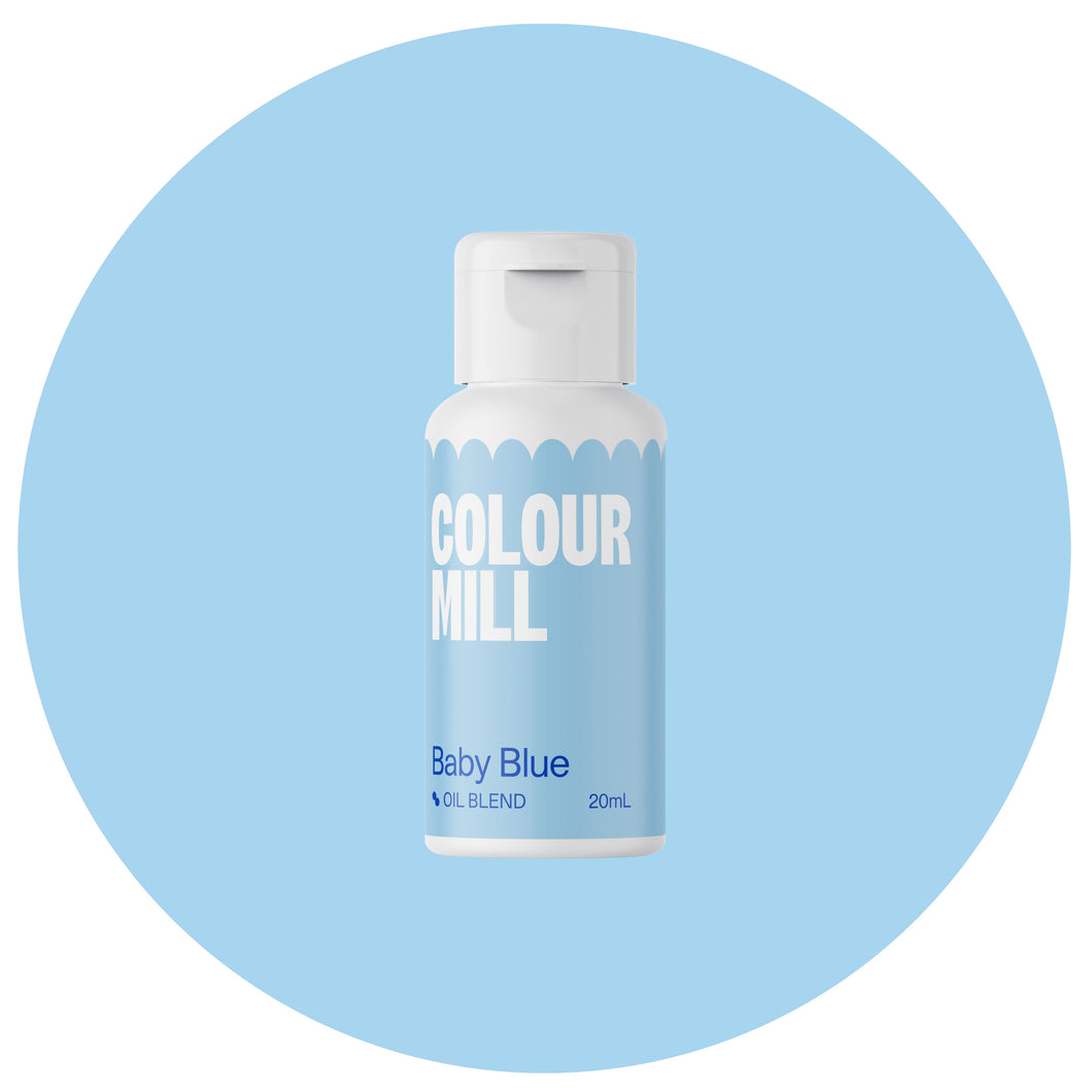 Oil Based Coloring (20ml) Baby Blue