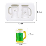 St. Patrick's Day Beer Stein Silicone Mold