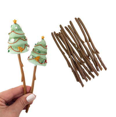 Brown Branch Sticks (Plastic) (12ct)
