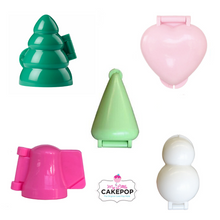 Load image into Gallery viewer, Cake Pop Molds, Christmas Bundle 1
