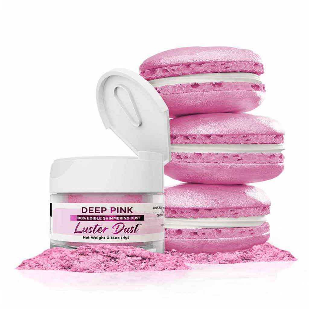 Deep Pink Luster Dust (4g)