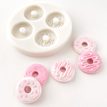 Load image into Gallery viewer, 4 Cavity Donut Fondant Mold
