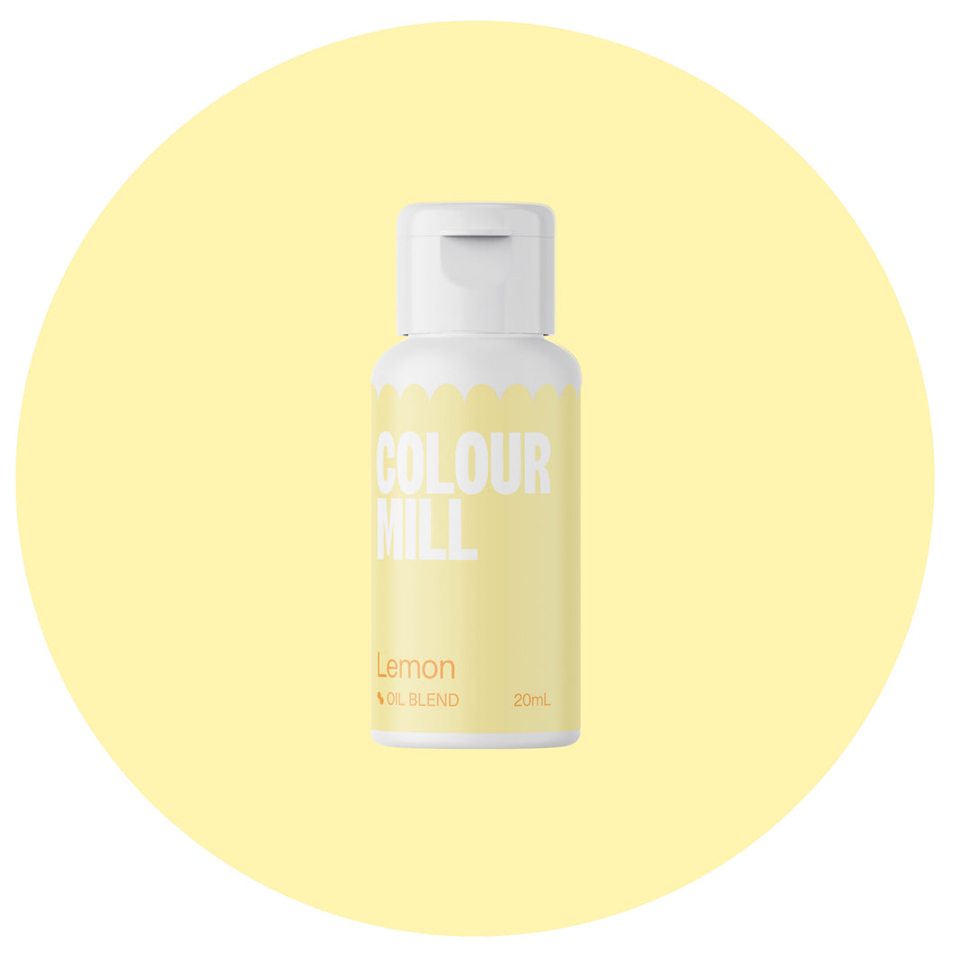 Oil Based Coloring (20ml) Lemon