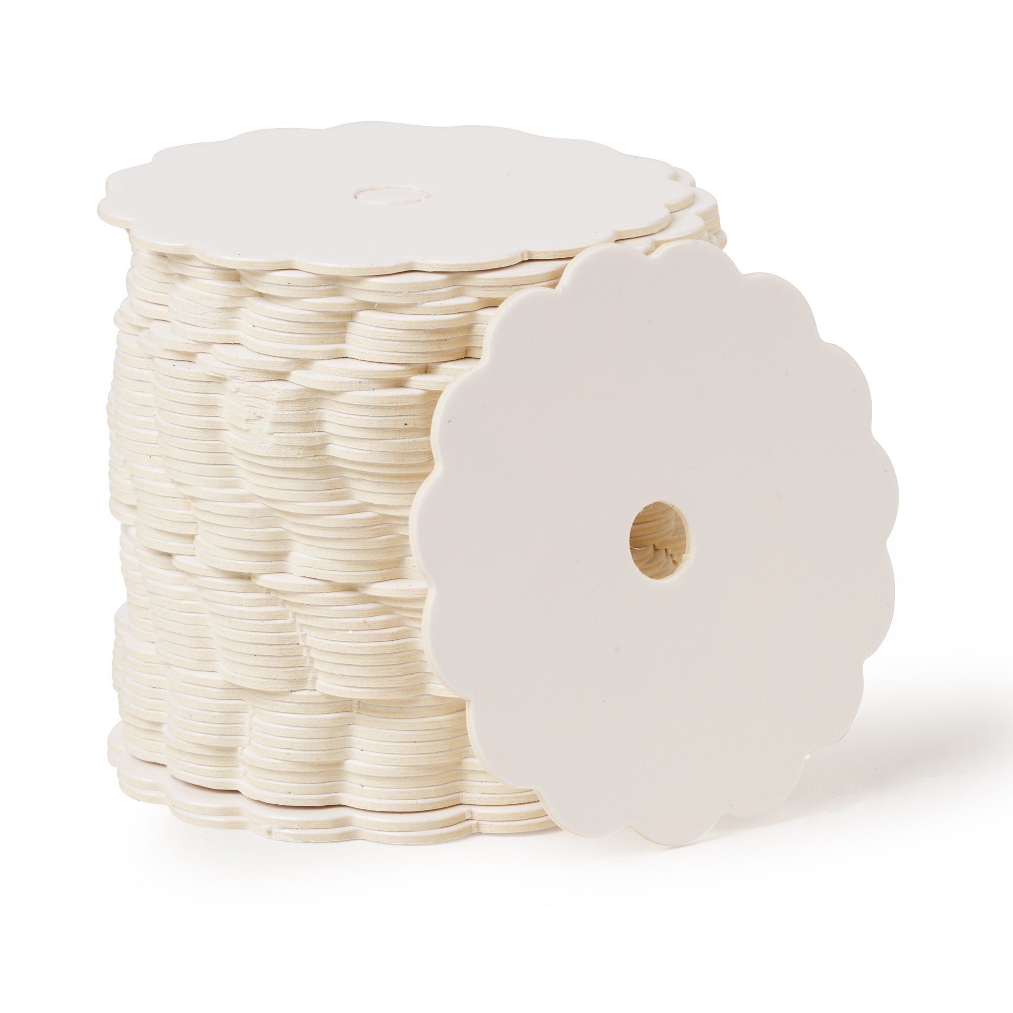 Cake Pop Boards, bordo smerlato (50 pezzi), bianco