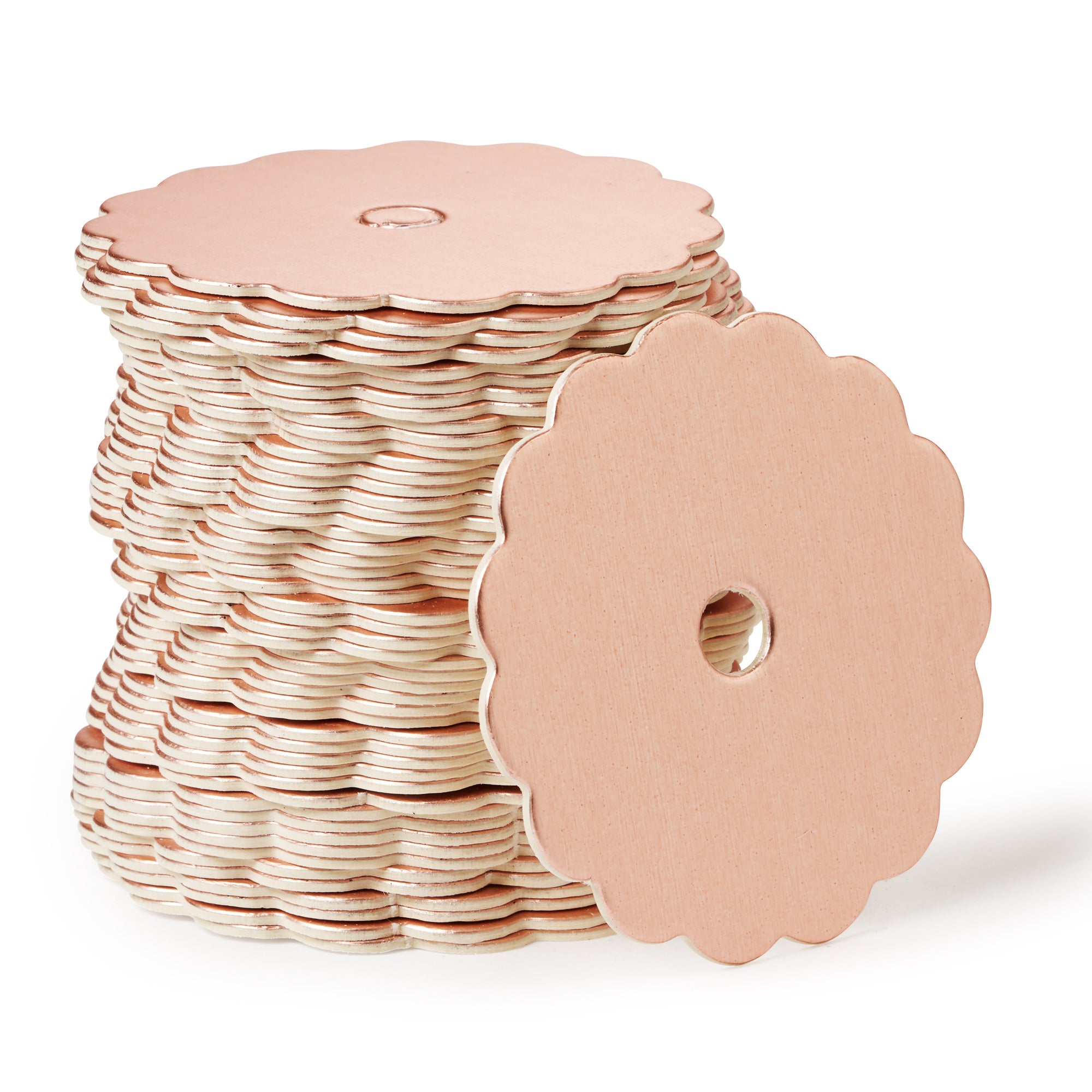 Cake Pop Boards, bordo smerlato (50 pezzi), oro rosa