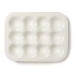 White Injection Molded Resting Trays, Super Saver Bundle Set (6 Trays)