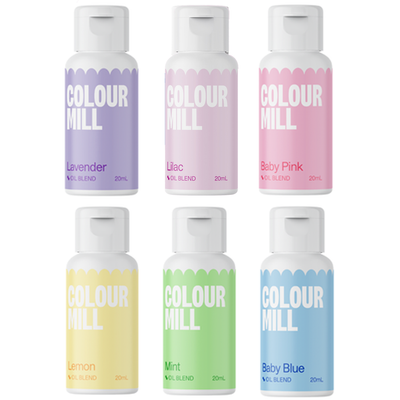 Pastel Easter Egg Oil Color, 6 pack (20ml)
