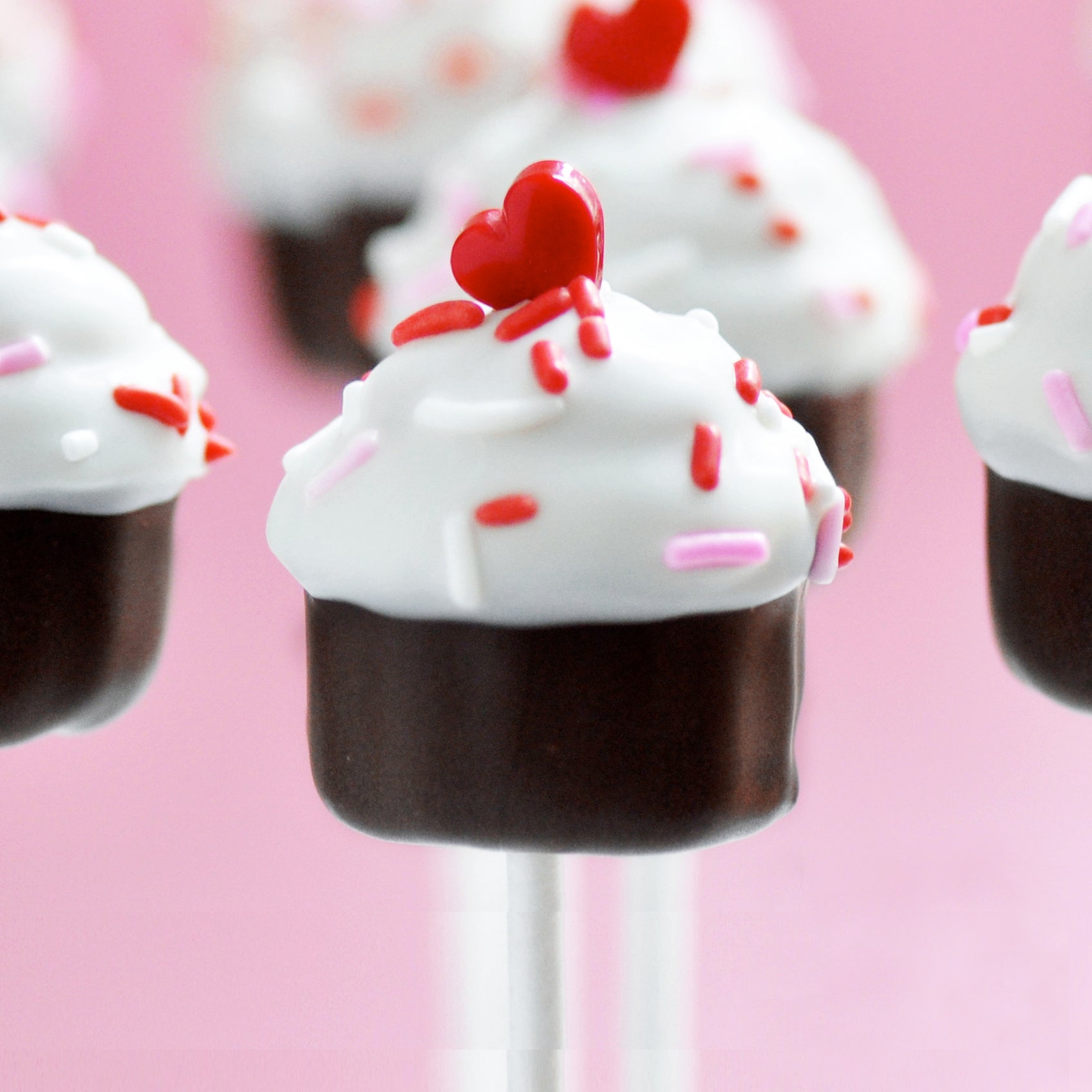 Valentine's Day Cake Pop Set, 4pc