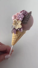 Load and play video in Gallery viewer, 2 5/8&quot;&quot; Sugar Ice Cream Cones
