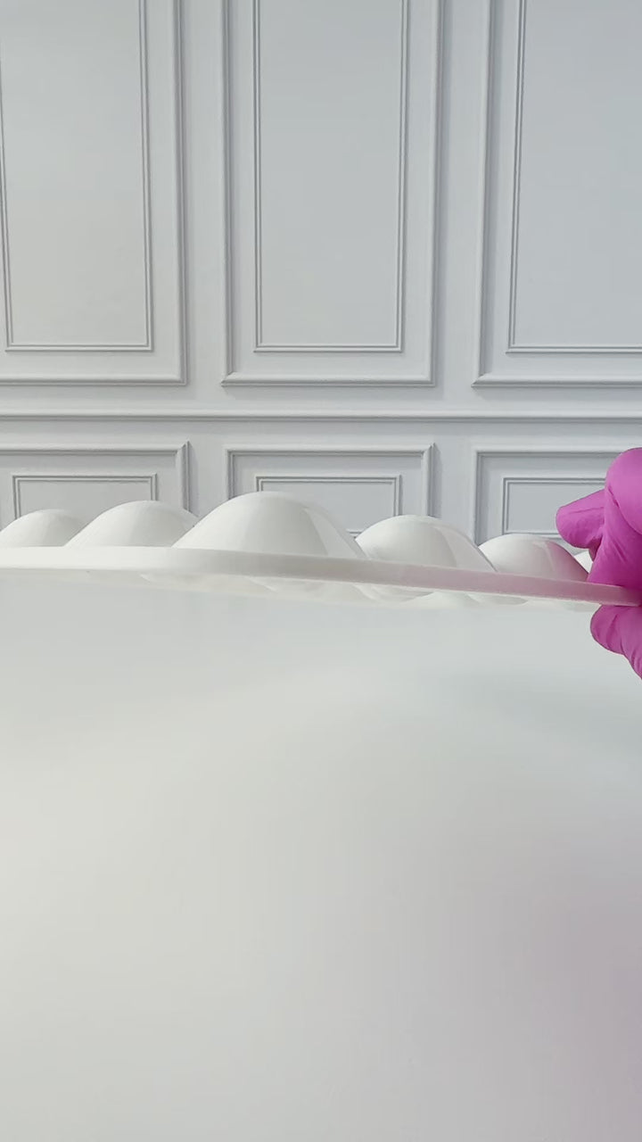 Premium Cake Pop Resting Tray  - White (Injection Molded)