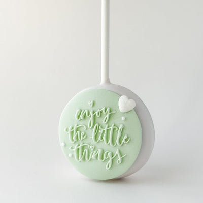 Pop Up Message, Enjoy The Little Things