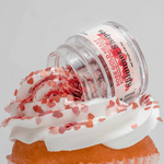 Rose Gold Heart Shimmer Shapes