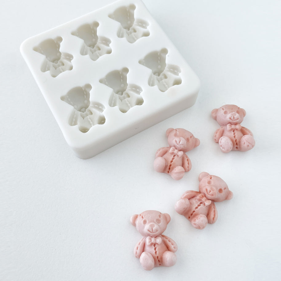 Sitting Teddy Bear (6 cavity)