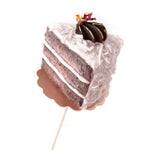 Cake Pop Boards, bordo smerlato (50 pezzi), oro rosa