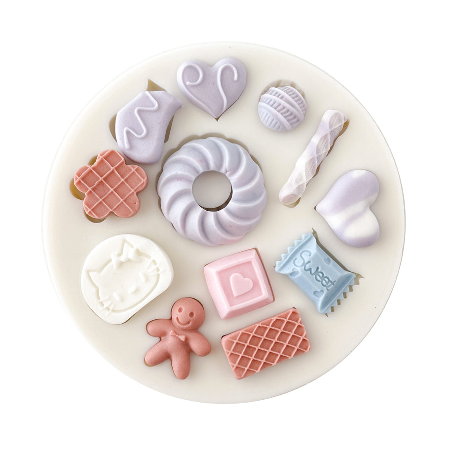 Sweet Treats Fondant Mold – 12 Cavity