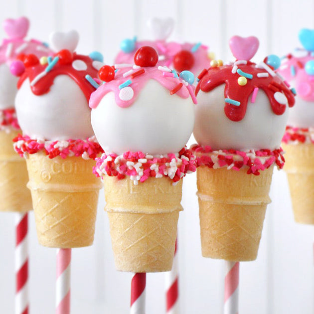 VALENTINE ICE CREAM CAKE POP Kit