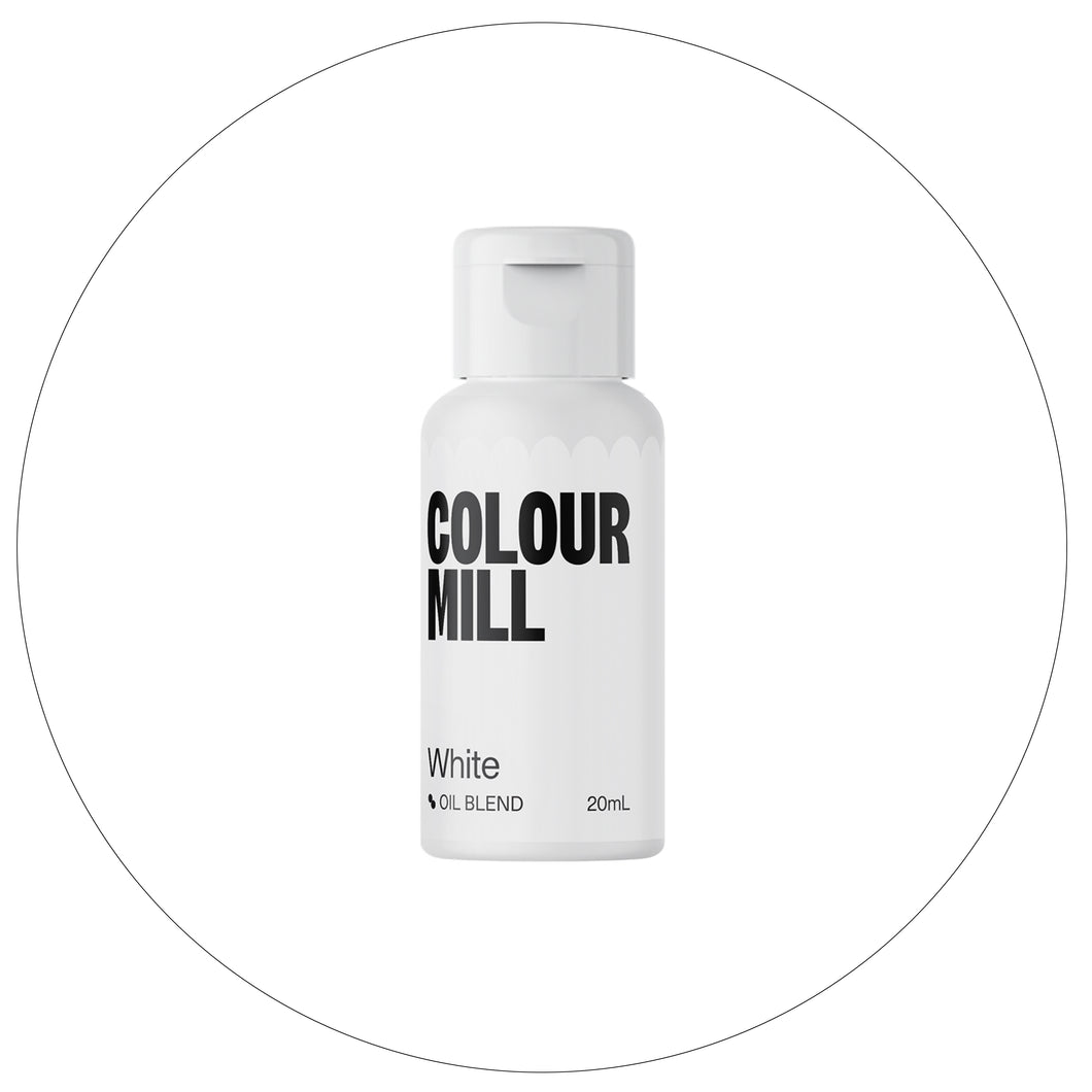 Oil Based Coloring (20ml) White