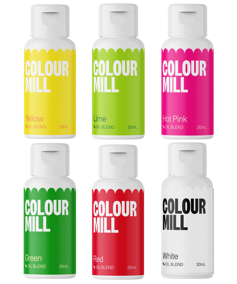 6 Pack Oil Based Coloring (20ml bottles) Whoville