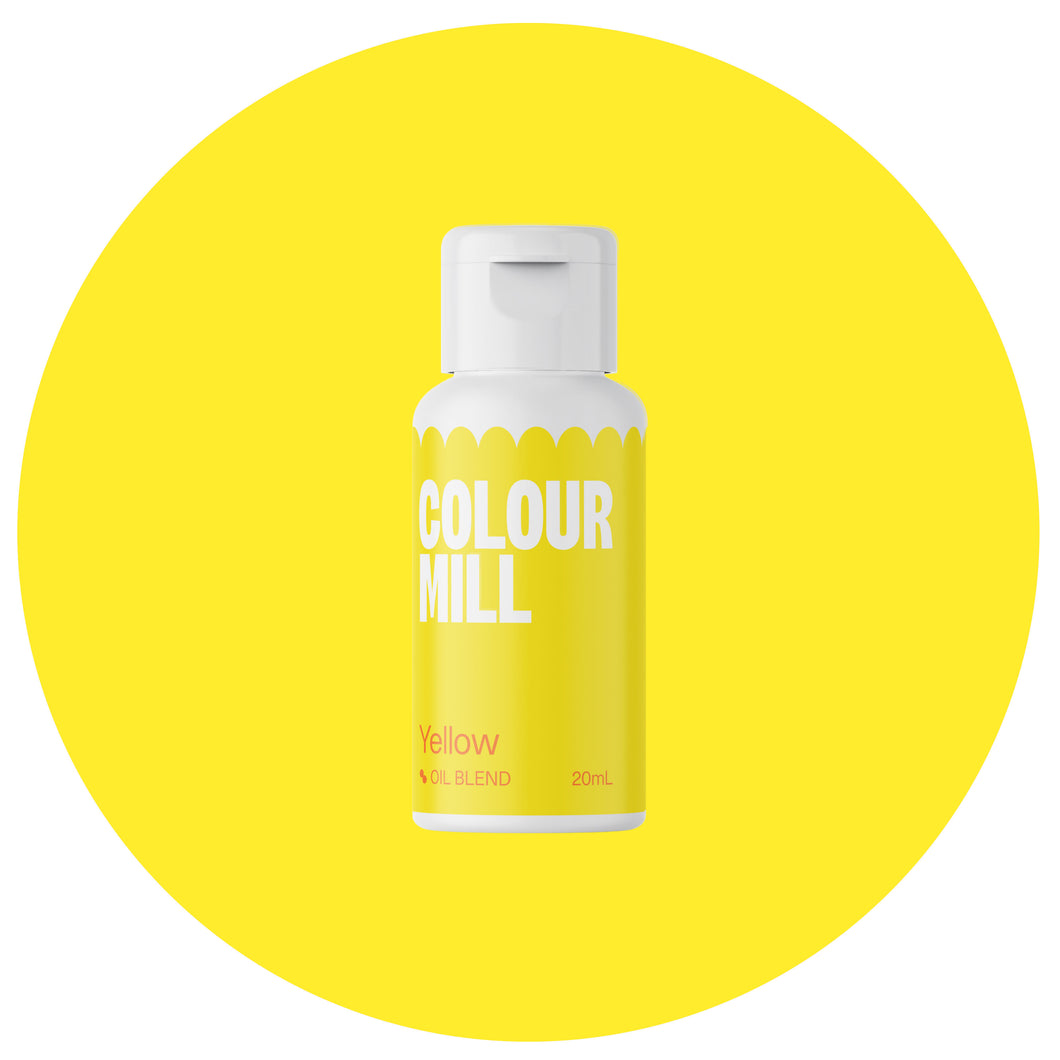 Oil Based Coloring (20ml) Yellow