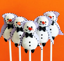 Load image into Gallery viewer, Snowman, Cake Pop Mold
