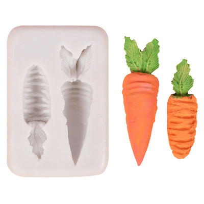 Carrot Mold (2 Cavity)